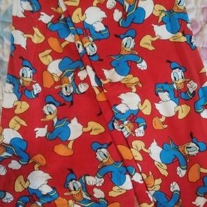 LuLaRoe Disney Donald Duck Leggings OS